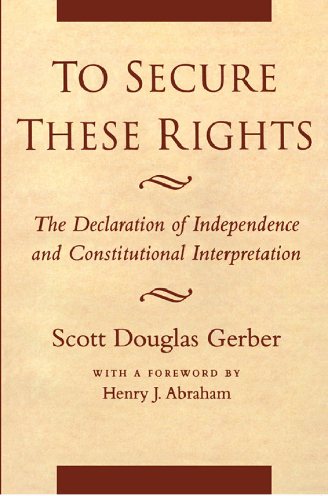 To Secure These Rights