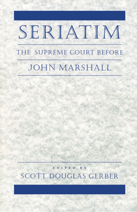 Cover image for book Seriatim
