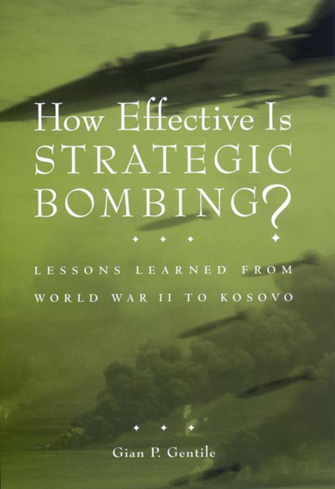 Cover image for book How Effective is Strategic Bombing?