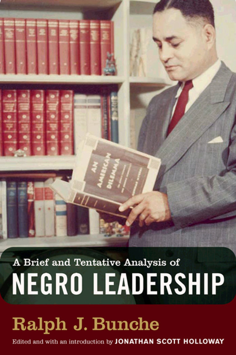 Cover image for book A Brief and Tentative Analysis of Negro Leadership