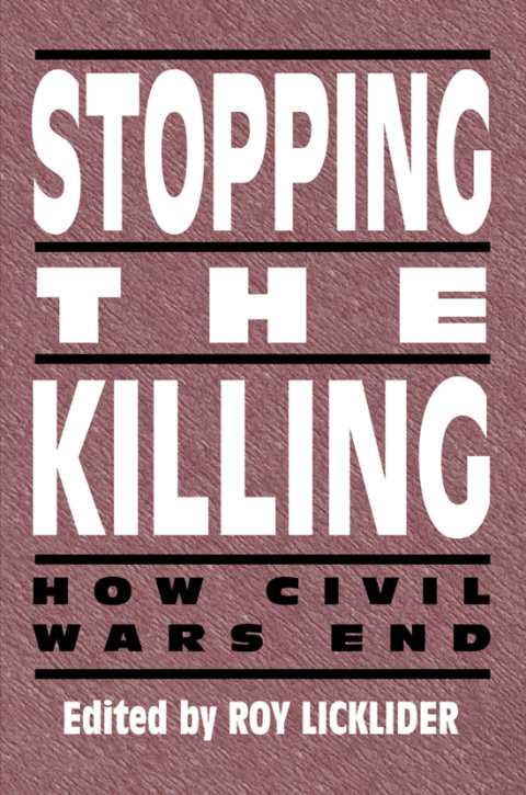 Cover image for book Stopping the Killing