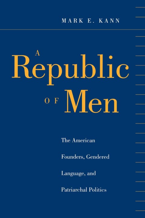 Cover image for book A Republic of Men
