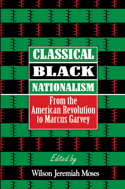 Cover image for book Classical Black Nationalism