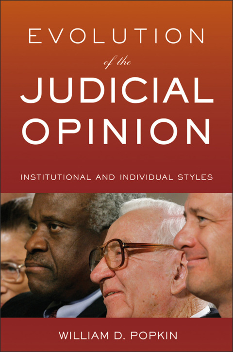Cover image for book Evolution of the Judicial Opinion