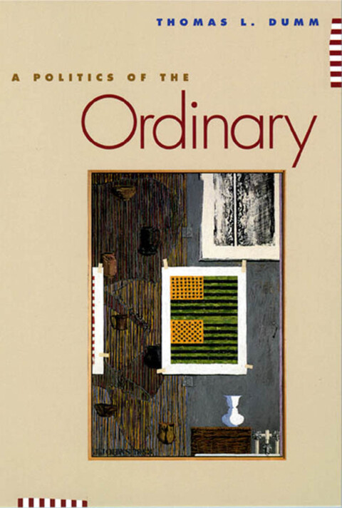 Cover image for book A Politics of the Ordinary