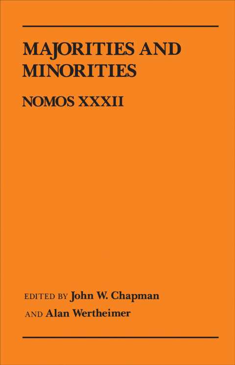 Cover image for book Majorities and Minorities