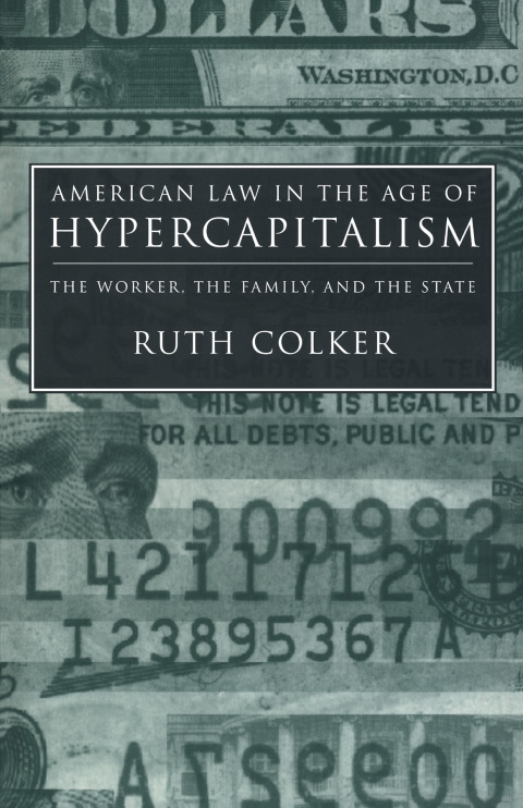 Cover image for book American Law in the Age of Hypercapitalism
