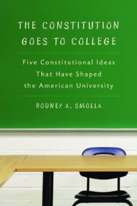 Cover image for book The Constitution Goes to College