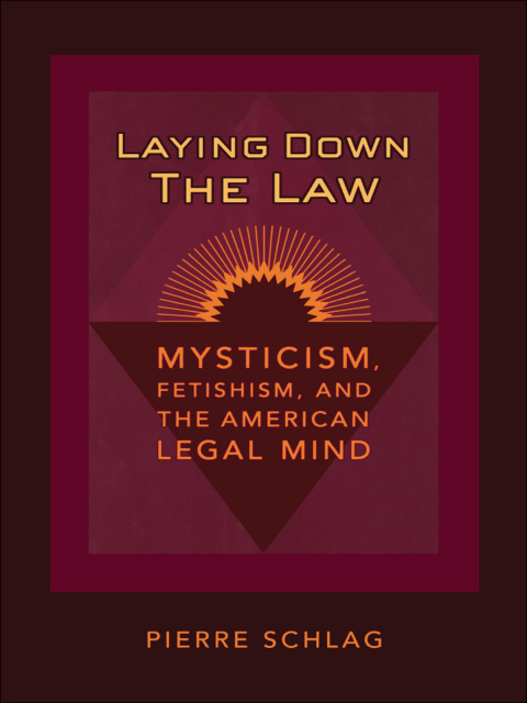 Cover image for book Laying Down the Law