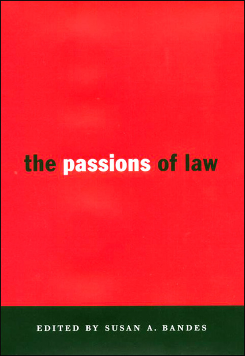 Cover image for book The Passions of Law