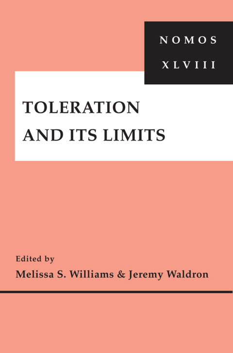 Cover image for book Toleration and Its Limits