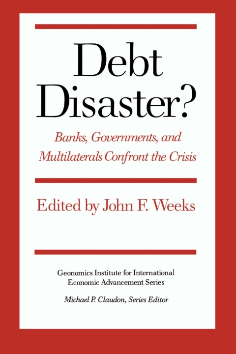 Cover image for book Debt Disaster?