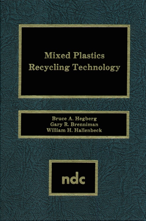 Cover image for book Mixed Plastics Recycling Technology