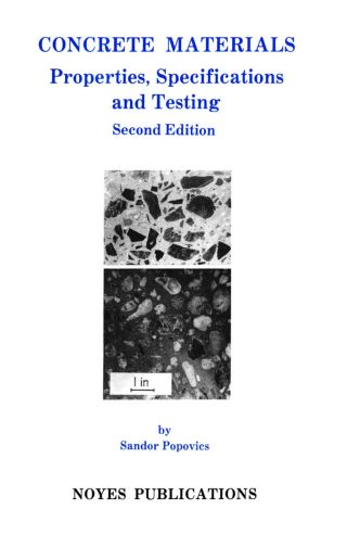 Concrete Materials, 2nd Ed.: Properties, Specifications, and Testing