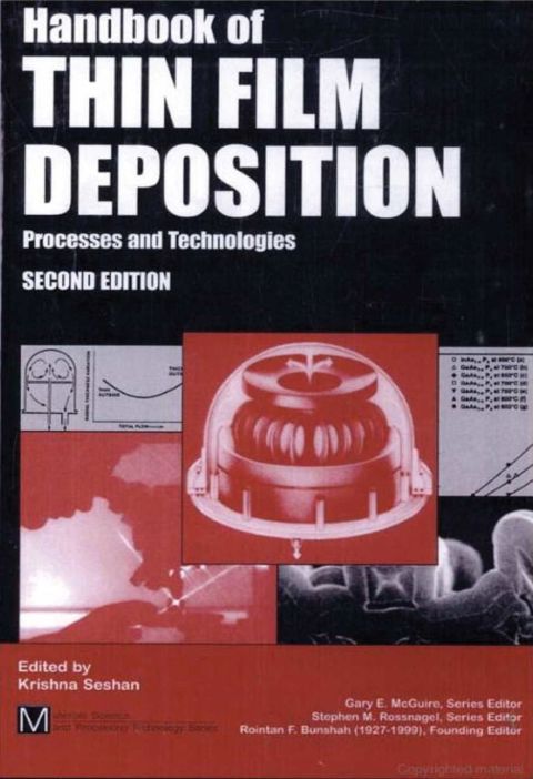 Cover image for book Handbook of Thin Film Deposition
