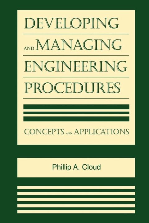 Cover image for book Developing and Managing Engineering Procedures: Concepts and Applications