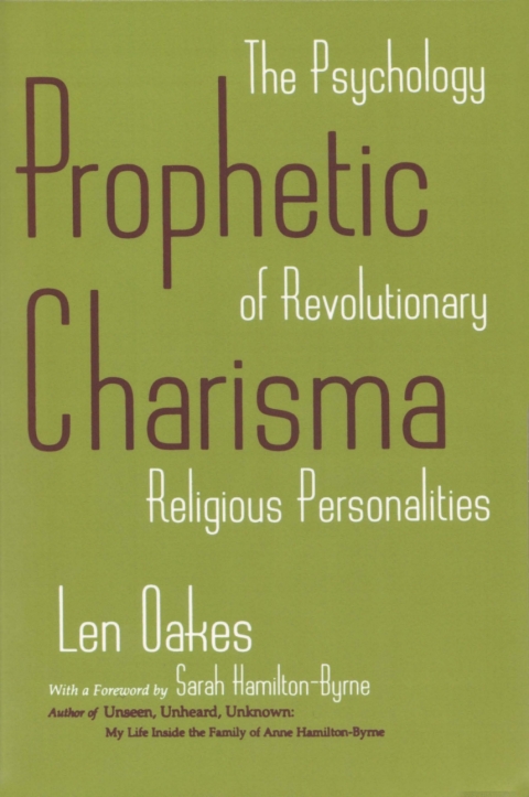 Cover image for book Prophetic Charisma