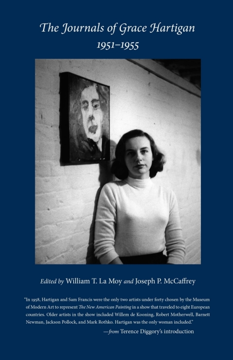 Cover image for book The Journals of Grace Hartigan, 1951-1955