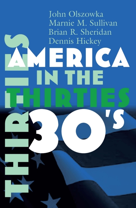 Cover image for book America in the Thirties