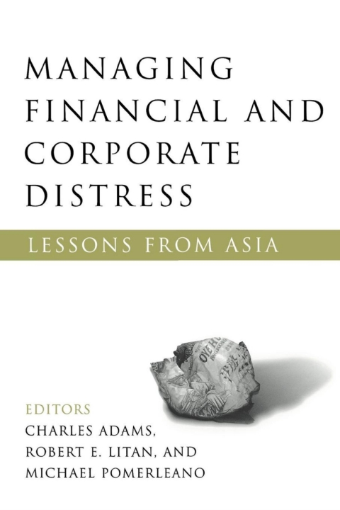 Cover image for book Managing Financial and Corporate Distress
