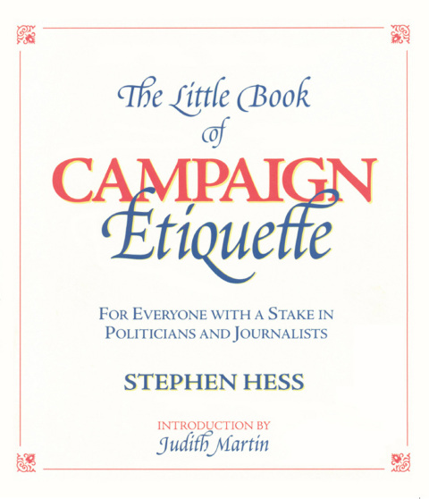 Cover image for book The Little Book of Campaign Etiquette