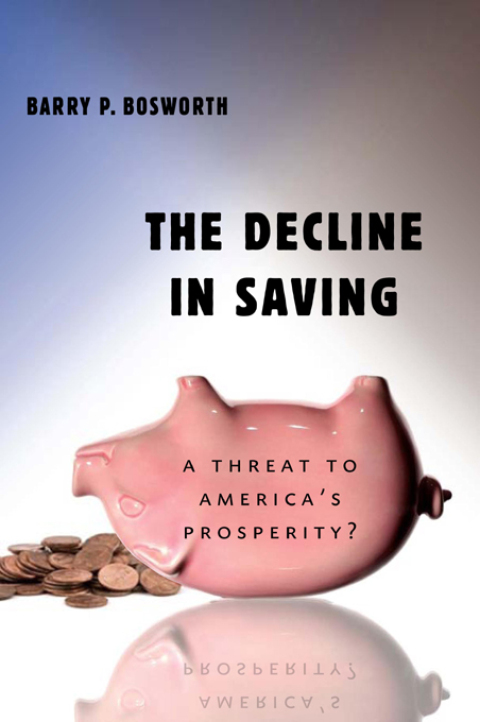 Cover image for book The Decline in Saving