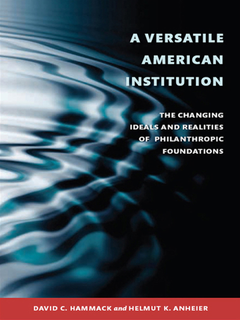 Cover image for book A Versatile American Institution