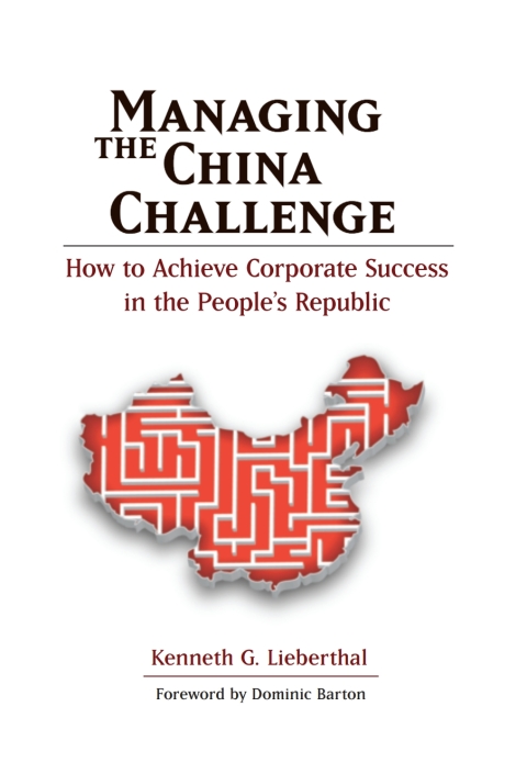 Cover image for book Managing the China Challenge