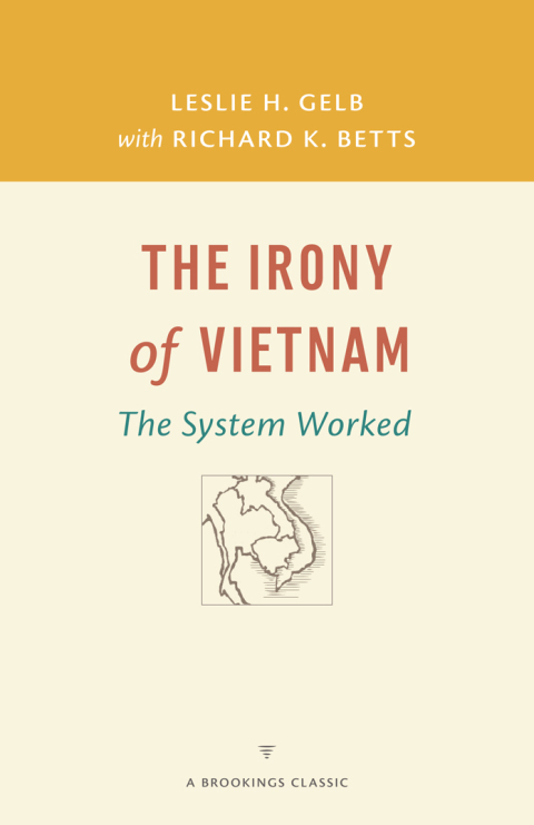 Cover image for book The Irony of Vietnam