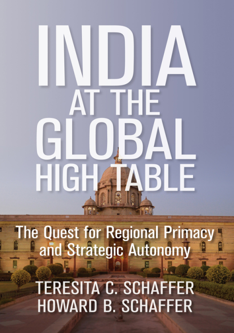 Cover image for book India at the Global High Table