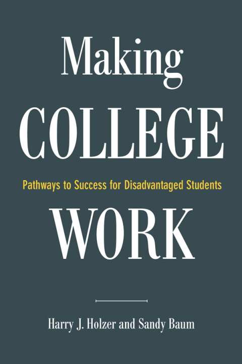 Cover image for book Making College Work