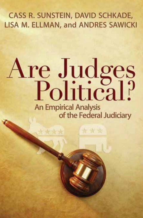 Cover image for book Are Judges Political?