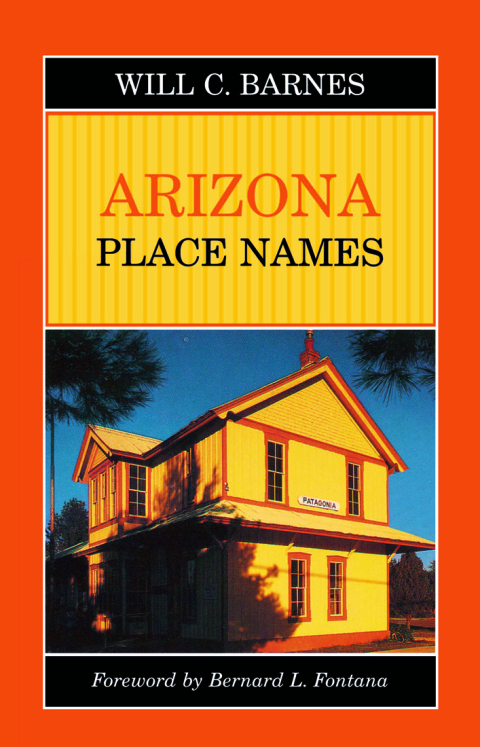 Cover image for book Arizona Place Names
