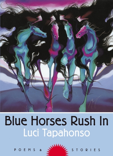 Cover image for book Blue Horses Rush In