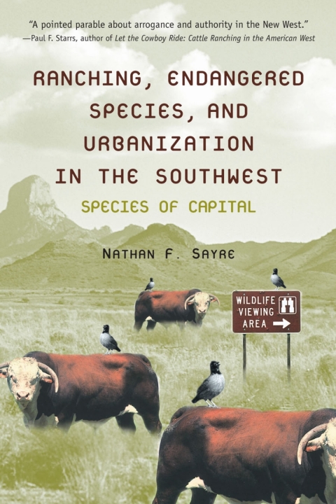 Cover image for book Ranching, Endangered Species, and Urbanization in the Southwest