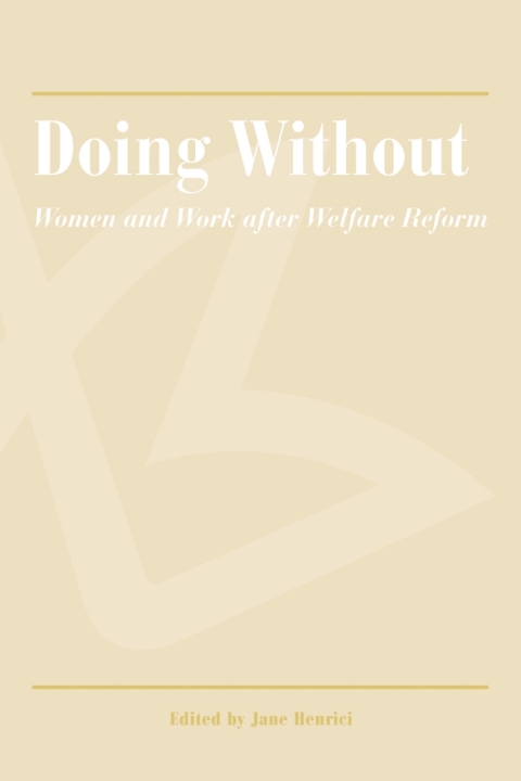 Cover image for book Doing Without