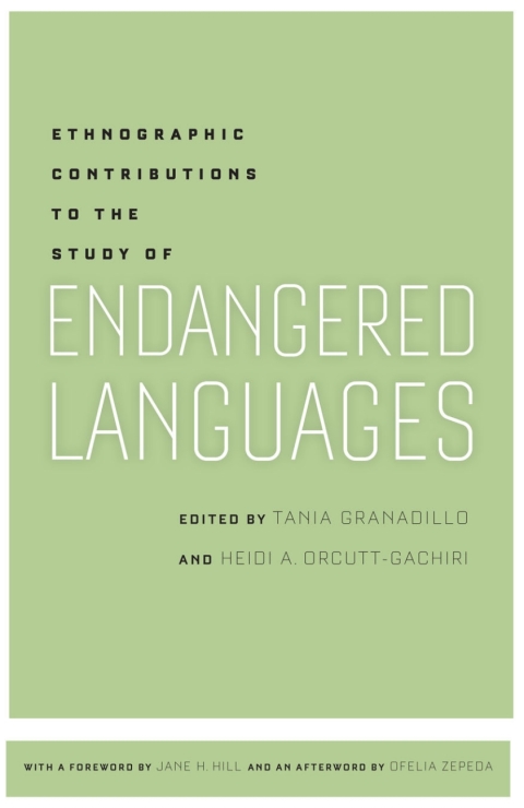 Cover image for book Ethnographic Contributions to the Study of Endangered Languages