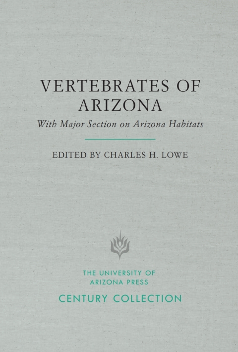 Cover image for book The Vertebrates of Arizona