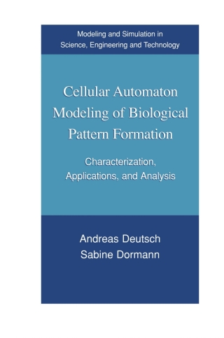 Cellular Automaton Modeling of Biological Pattern Formation
