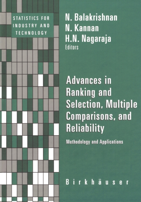 Cover image for book Advances in Ranking and Selection, Multiple Comparisons, and Reliability