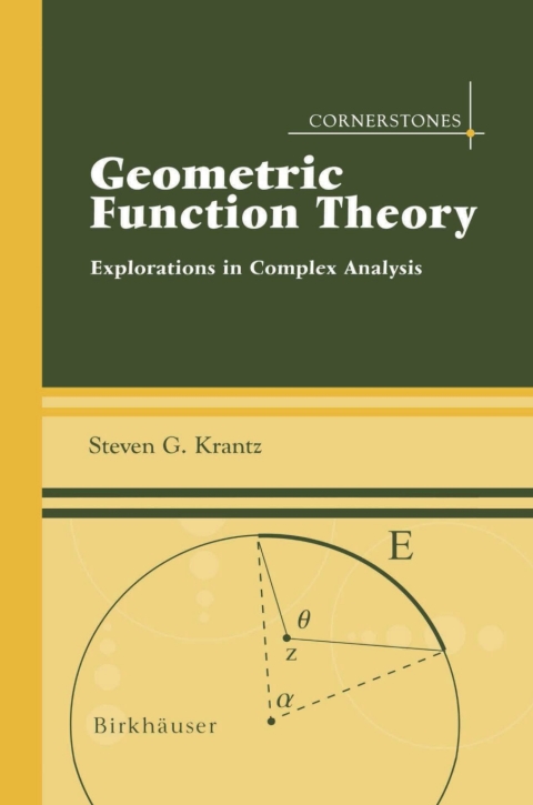 Cover image for book Geometric Function Theory