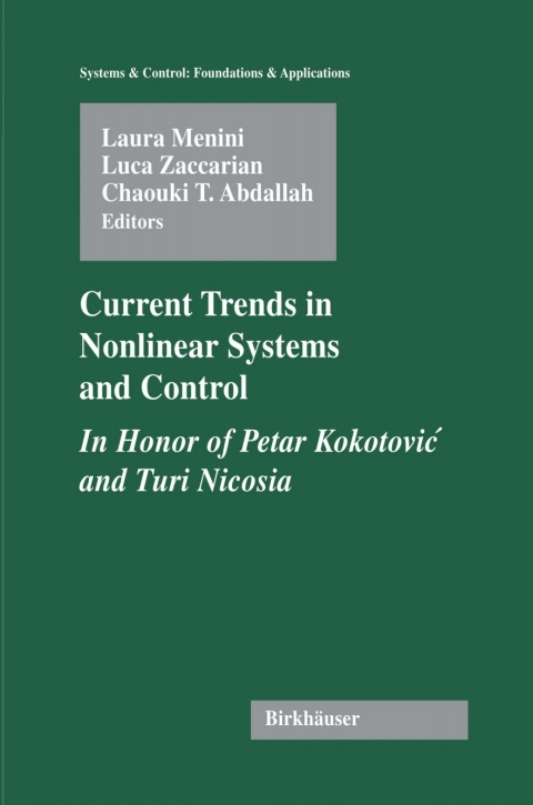 Cover image for book Current Trends in Nonlinear Systems and Control