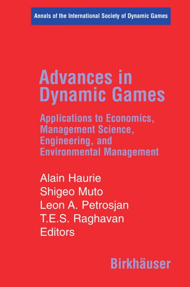 Advances in Dynamic Games