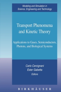 Cover image: Transport Phenomena and Kinetic Theory 1st edition 9780817644895