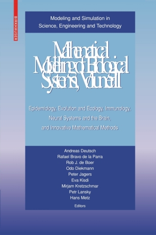 Mathematical Modeling of Biological Systems, Volume II