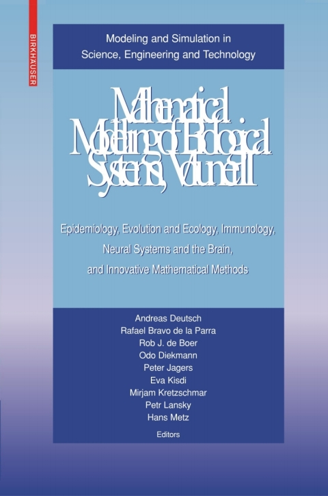 Mathematical Modeling of Biological Systems, Volume II 