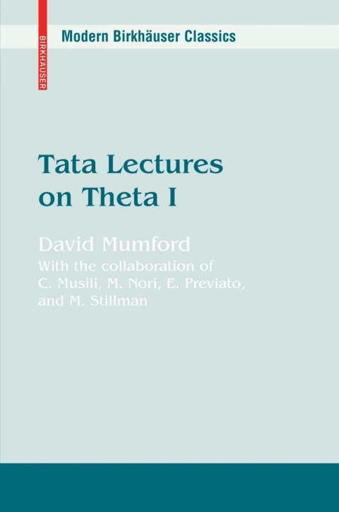 Tata Lectures on Theta I 