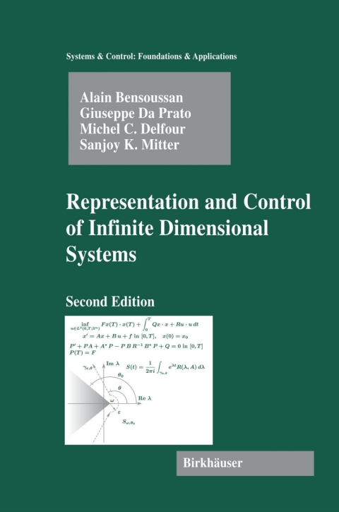 Cover image for book Representation and Control of Infinite Dimensional Systems
