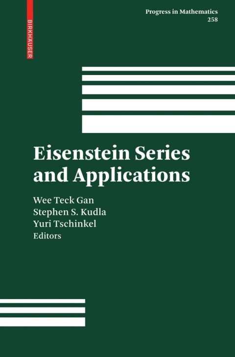 Cover image for book Eisenstein Series and Applications