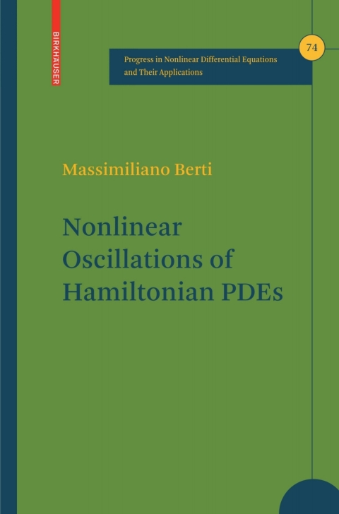Cover image for book Nonlinear Oscillations of Hamiltonian PDEs